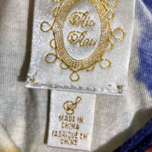 Anthropologie Ric Rac Ruched Floral Top Size Small - Picture 8 of 12